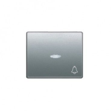 Tecla pulsador timbre aluminio fusión BJC 22716-AFL