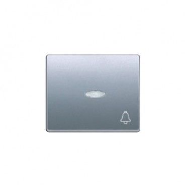 Tecla pulsador timbre aluminio prusia BJC 22716-APL