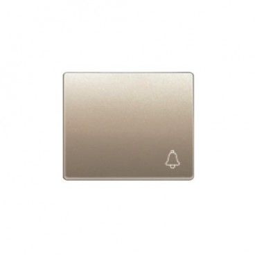 Tecla pulsador timbre bronce niebla BJC 22716-BN