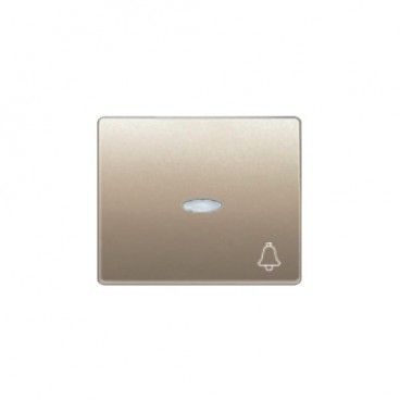 Tecla pulsador timbre bronce niebla BJC 22716-BNL