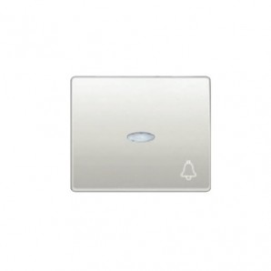Tecla pulsador timbre blanco perla BJC 22716-BPL