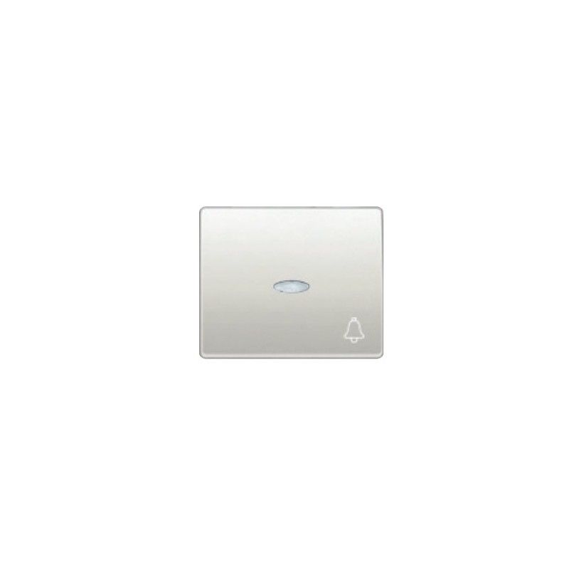 Botão de campainha luminoso branco pérola BJC Mega 22716-BPL