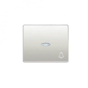 Tecla pulsador timbre blanco perla BJC 22716-BPL