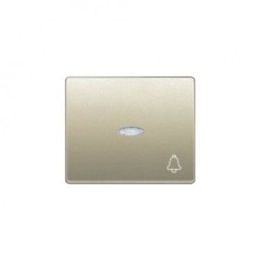 Tecla pulsador timbre dorado malta BJC 22716-DML