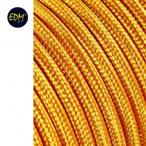 Cabo Tubular 2x0,75mm C12 Ouro 5m