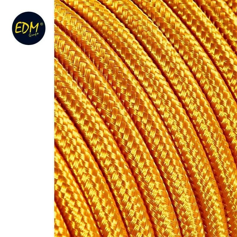 Cabo Tubular 2x0,75mm C12 Ouro 5m