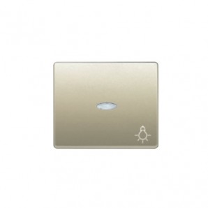 Tecla pulsador luz dorado malta BJC 22717-DML