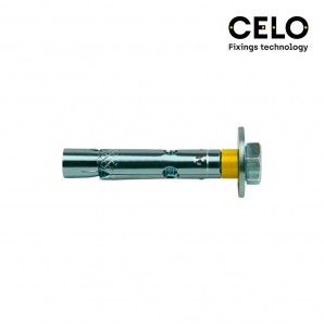 Caja 50un taco anclaje dnbol tornillo dt8-c (m6x45) zincado celo