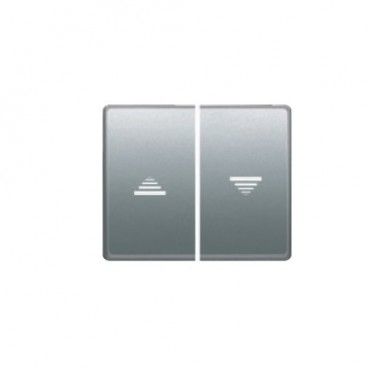 Juego teclas pulsador-interruptor persia aluminio fusión BJC 22765-AF