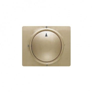 Tapa y boton conmutador rotativo bronce niebla BJC 22796-BN