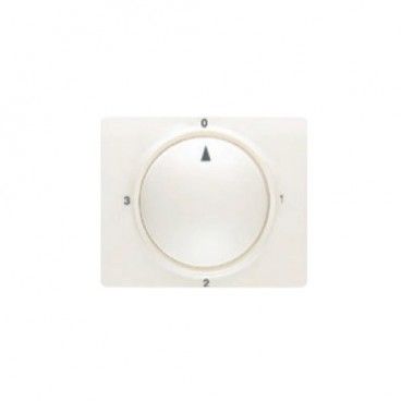 Tapa y boton conmutador rotativo blanco perla BJC 22796-BP