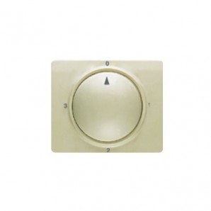 Tapa y boton conmutador rotativo dorado malta BJC 22796-DM