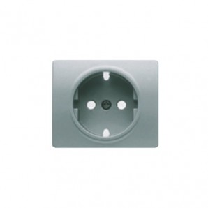 Tapa base enchufe seguridad aluminio fusión BJC 22724-AF