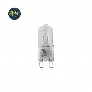 Bombilla halogena g-9 40w clara 220/240v edm