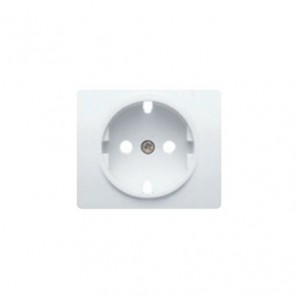 Tapa base enchufe seguridad blanco satín BJC 22724-BS