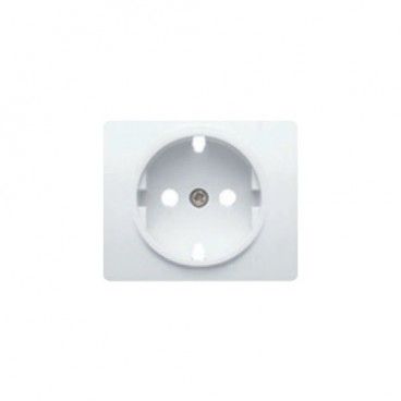 Tapa base enchufe seguridad blanco satín BJC 22724-BS
