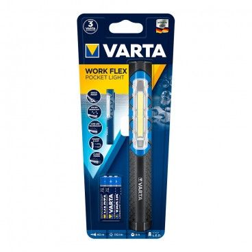 Linterna varta work flex pocket light 110lm