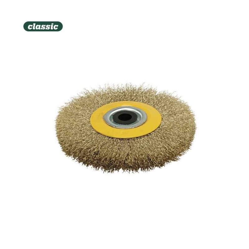 Cepillo circular 100 mm. x 20 mm. rizado   fc100