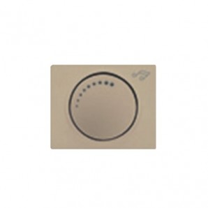 Tapa y boton potenciometro bronce niebla BJC 22760-BN