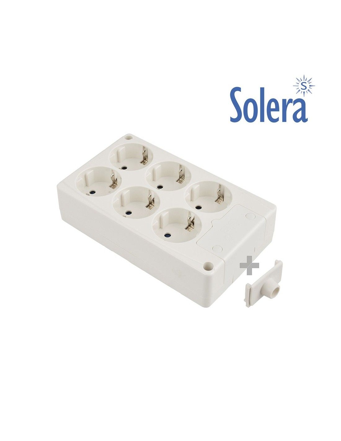 HB Base Bipolare Incasso 4 Prese Laterali 16A 250V Con T/T – Quadretto Elettrico 4T Base-T/8104 T - 2