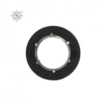 Arandela para portalamparas e-14 semi-roscado negro