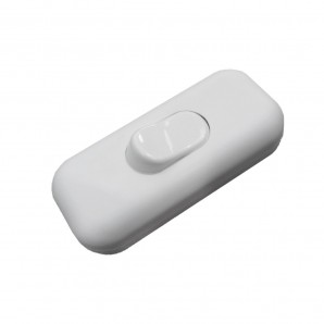 Interruptor Monopolar 2A Montado Branco