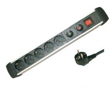 Base multiple 5 tomas protection surge + int 1,5 m GSC 0801086