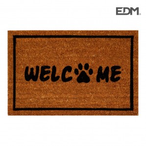 Felpudo 60x40cm modelo welcome huella  edm