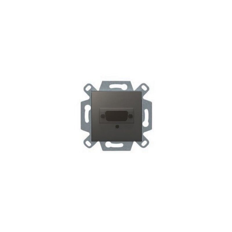 Conector VGA cinza lava série VIVA BJC 23578-VGA-GL