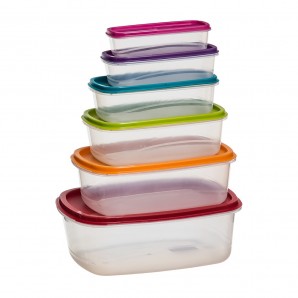 Pack 6 fiambreras modelo colors