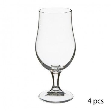 Pack de 4 Copos de Cerveja Cristal 37cl
