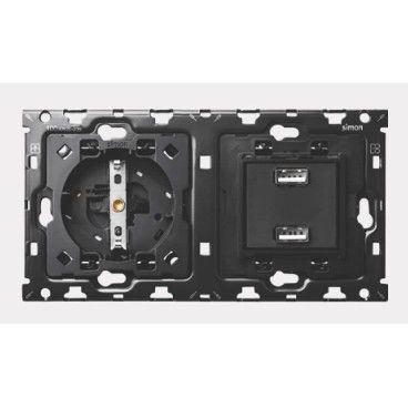 SIMON 100 - Kit 2 elementos base + carregador 2USB 10010205-039