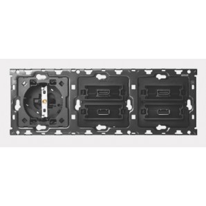 Kit 3 elementos base + 2 HDMI/USB SIMON 10010305-039