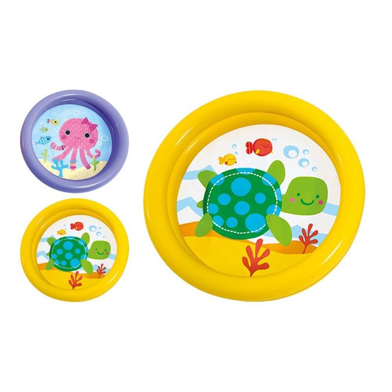 Piscina Infantil Modelo 2 Argolas Ø61x15cm Cores Sortidas
