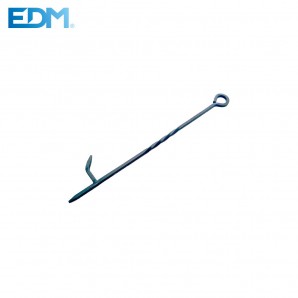 Gancho de Poker Metal EDM Cor Preta 45,5cm