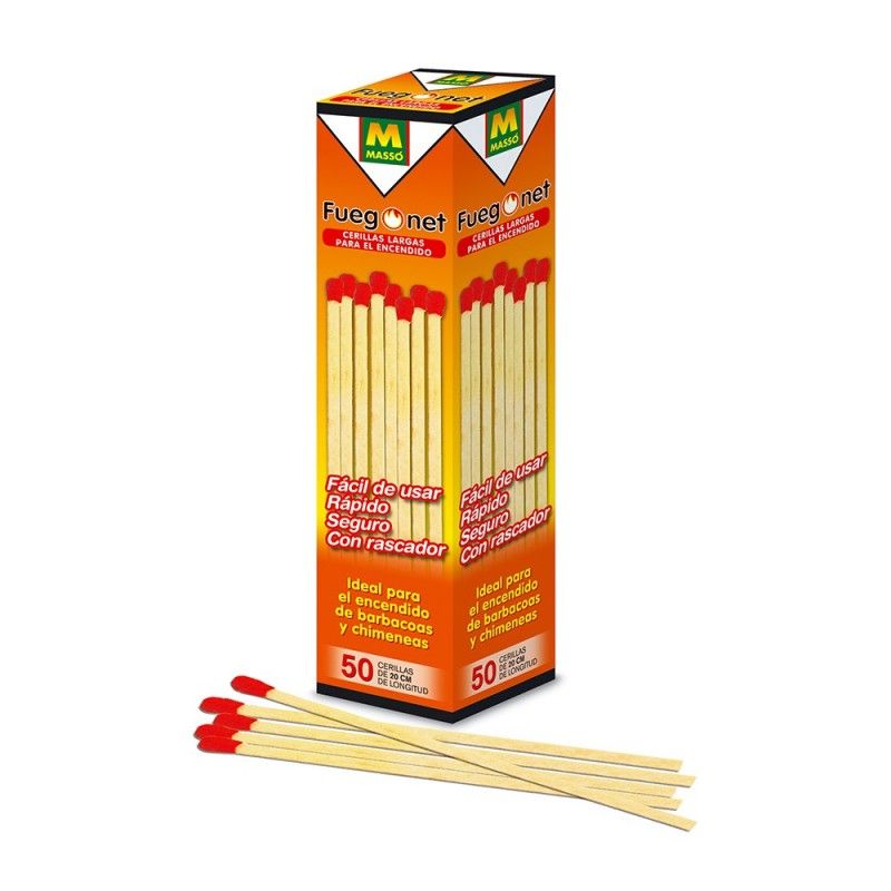 Les matchs de 20cm de long 50uds