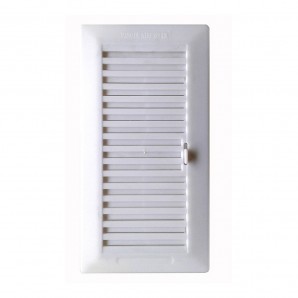 Grelha Encastrada Ajustável 13,3x26cm + Moldura ABS...