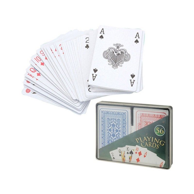 Conjunto de 2 baralhos de cartas