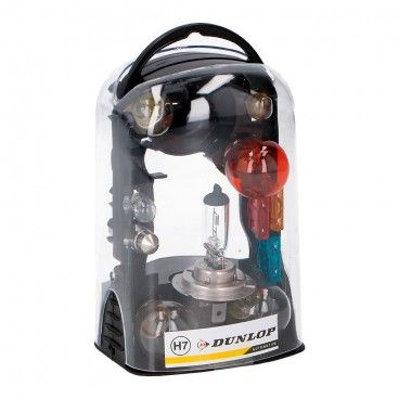 Juego 11 bombillas h7 varias coche dunlop