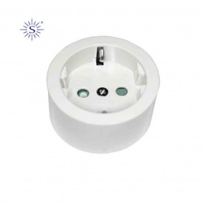 Base T/TL Solera 10/16A 250V Redonda (Embalada)