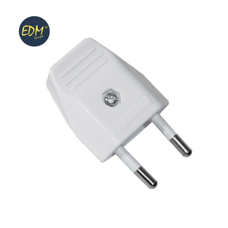 Spina Volante Slim 10A 250V bianca Aigostar