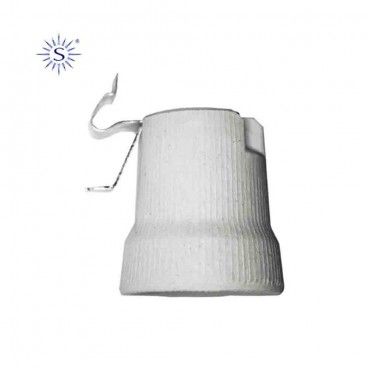 Portalamparas porcelana e-27 para plafones