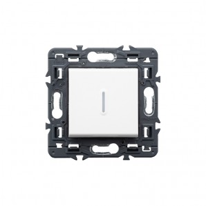 Interruptor luminoso VALENA NEXT 1P 10A branco LEGRAND 741243