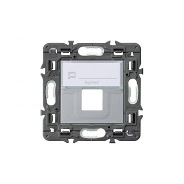 VALENA NEXT 1xRJ45 adaptador keystone alumínio LEGRAND 741377