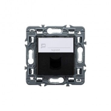 Base VALENA NEXT 1xRJ45 utp cat 6 dark LEGRAND 741475