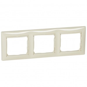 Quadro 3 elementos VALENA marfim LEGRAND 774353