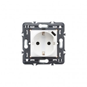 Base VALENA NEXT 2P+TT+USB tipo c blanco LEGRAND 741234