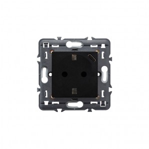 Base VALENA NEXT 2P+TT+USB tipo c dark  LEGRAND 741434