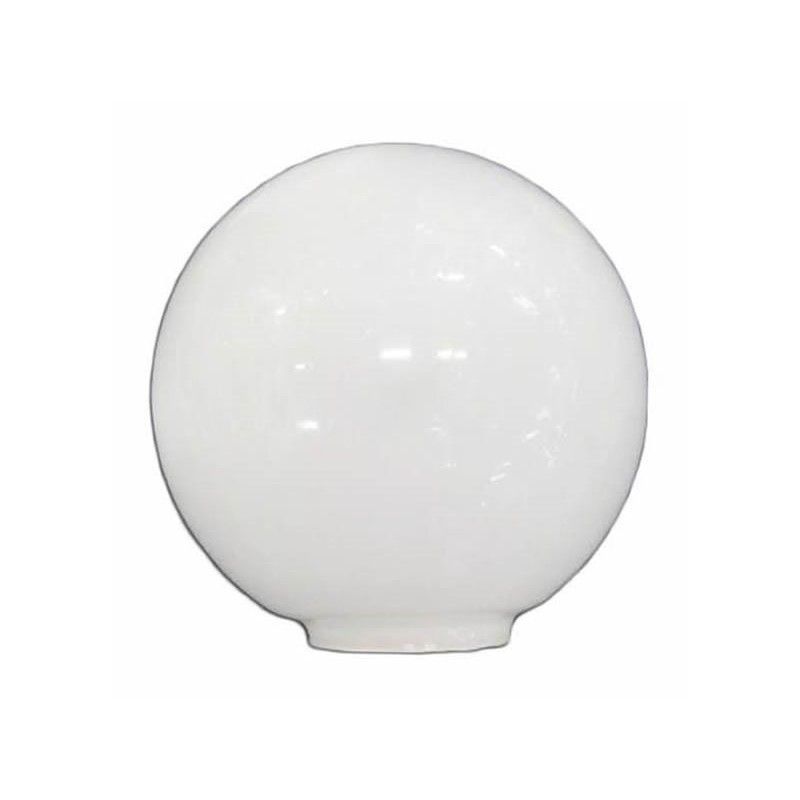 PACK 3 Lampenglas glas kugel opal von 14 cm mund - 5cm LB 529551