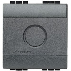 Tapa ciega Livinglight 2 módulos Antracita L4951